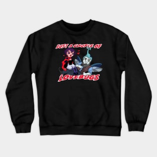 Couples Gnome Love Bug Ladybug Crewneck Sweatshirt